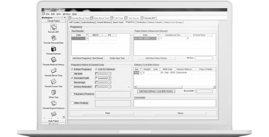 fertility clinic software